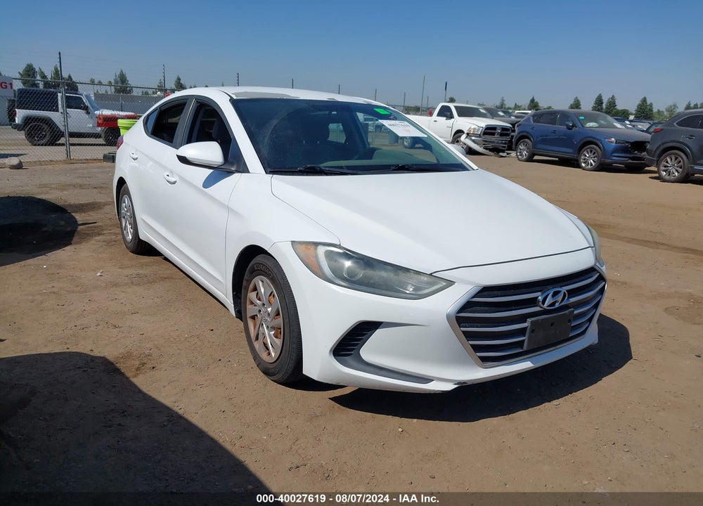 2017 HYUNDAI ELANTRA SE VIN: 5NPD74LFXHH165900