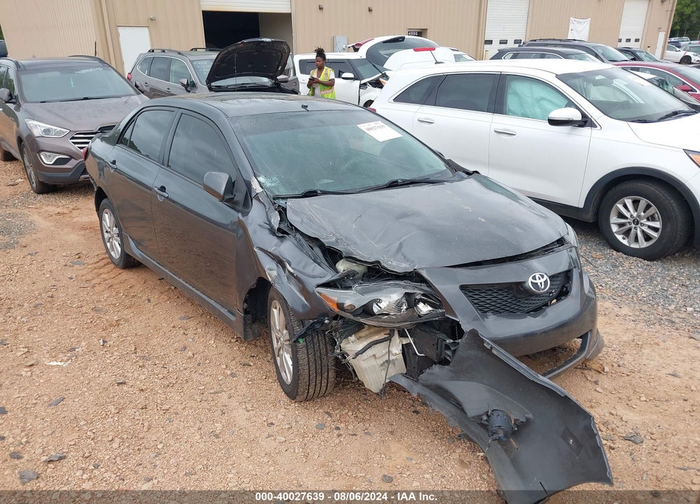2009 TOYOTA COROLLA S VIN: 2T1BU40E49C032467