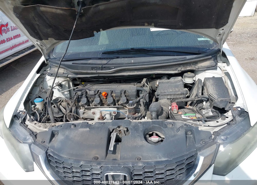 2013 HONDA CIVIC LX VIN: 19XFB2F51DE089657