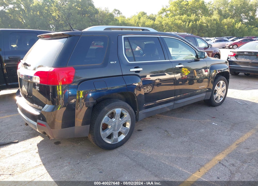 2012 GMC TERRAIN SLT-2 VIN: 2GKFLXE56C6113885