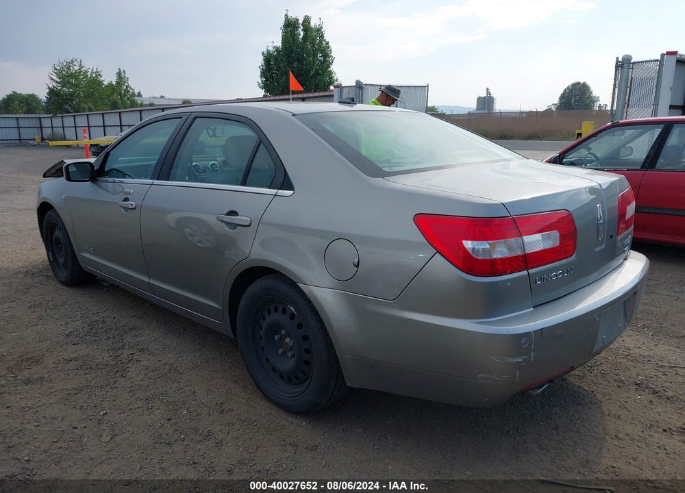 2008 LINCOLN MKZ VIN: 3LNHM28T98R659249