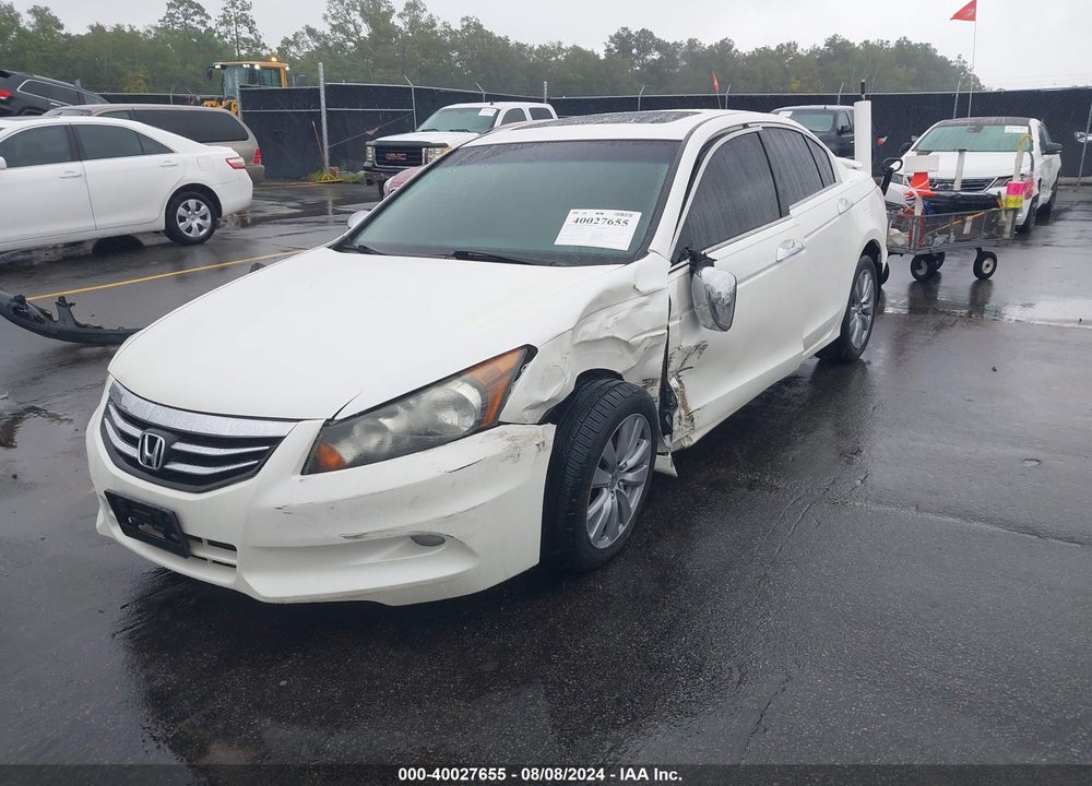 2011 HONDA ACCORD 3.5 EX-L VIN: 1HGCP3F88BA005095