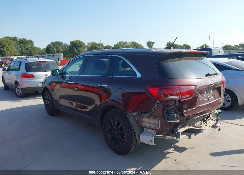 2020 KIA SORENTO 2.4L LX VIN: 5XYPG4A38LG628459
