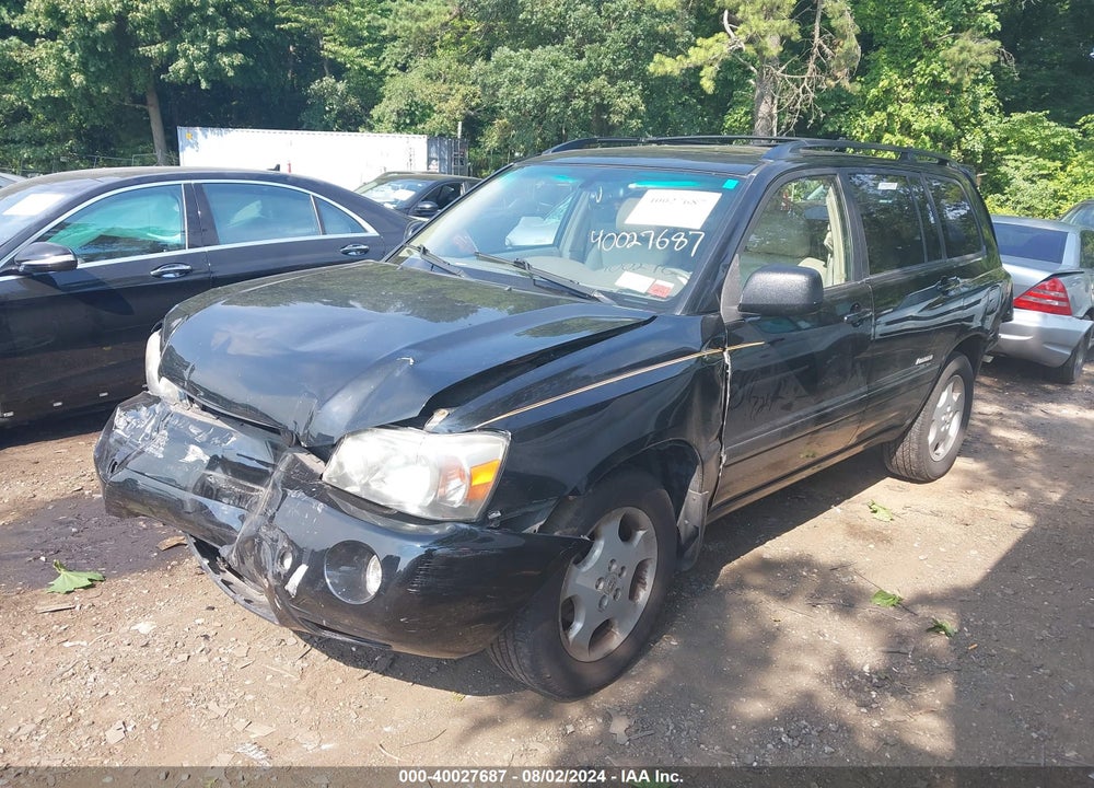 2006 TOYOTA HIGHLANDER LIMITED V6 VIN: JTEEP21A660183140