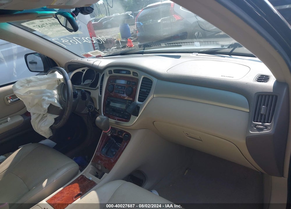 2006 TOYOTA HIGHLANDER LIMITED V6 VIN: JTEEP21A660183140