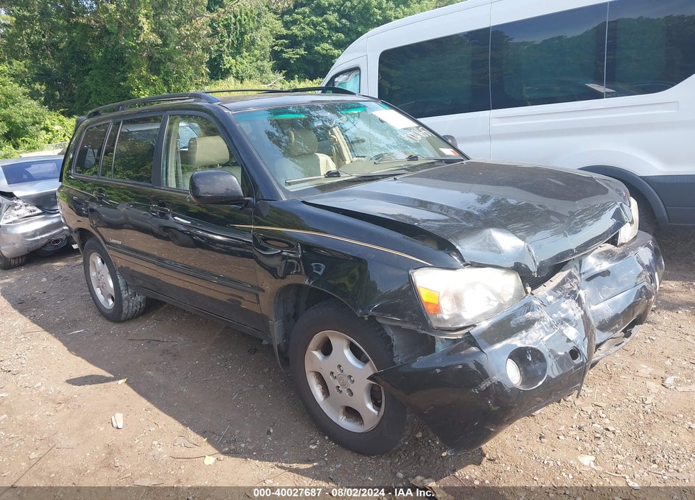 2006 TOYOTA HIGHLANDER LIMITED V6 VIN: JTEEP21A660183140