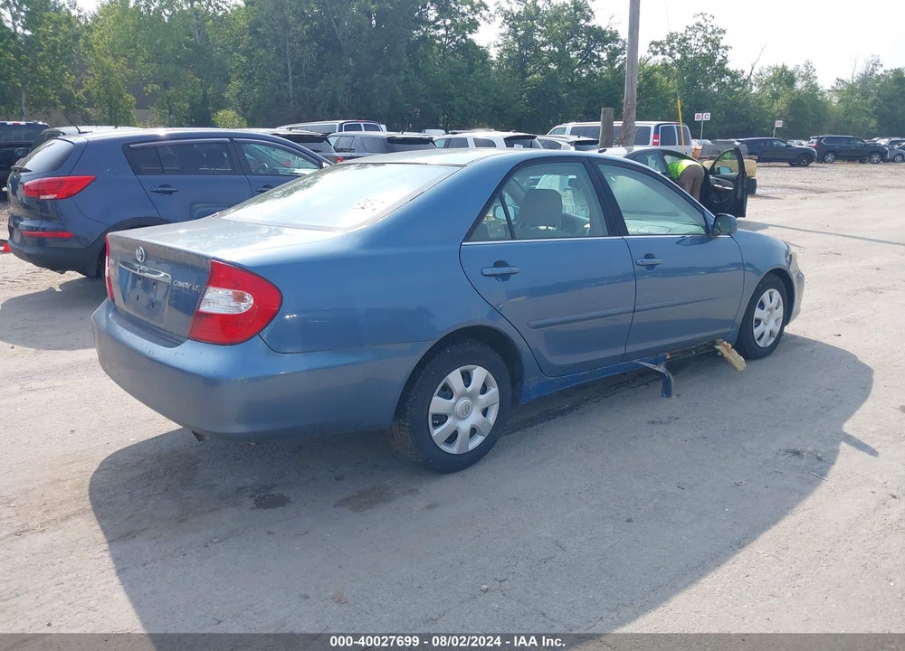 2003 TOYOTA CAMRY LE VIN: 4T1BE32K03U753417