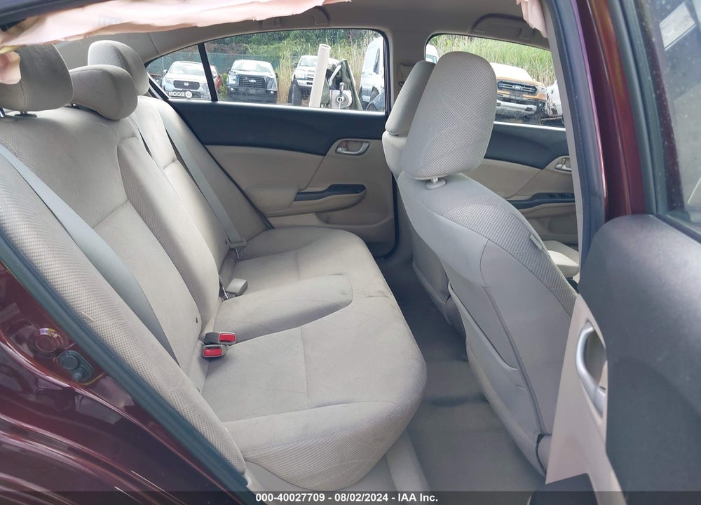 2012 HONDA CIVIC VIN: 19XFB2F56CE342745