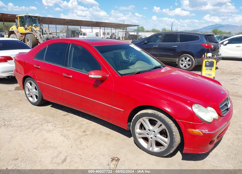 2005 MERCEDES-BENZ C 320 LUXURY/SPORT VIN: WDBRF64J35F676246