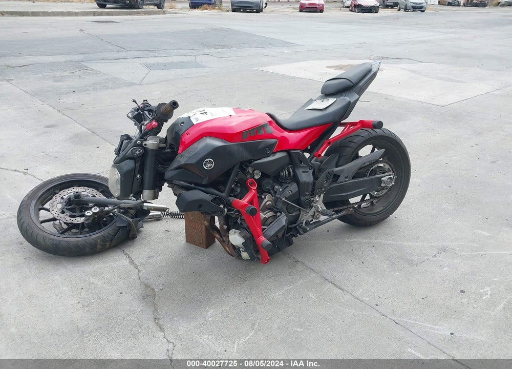 2015 YAMAHA FZ07 C VIN: JYARM06Y7FA000178