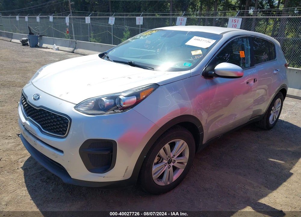 2018 KIA SPORTAGE LX VIN: KNDPM3AC6J7398692