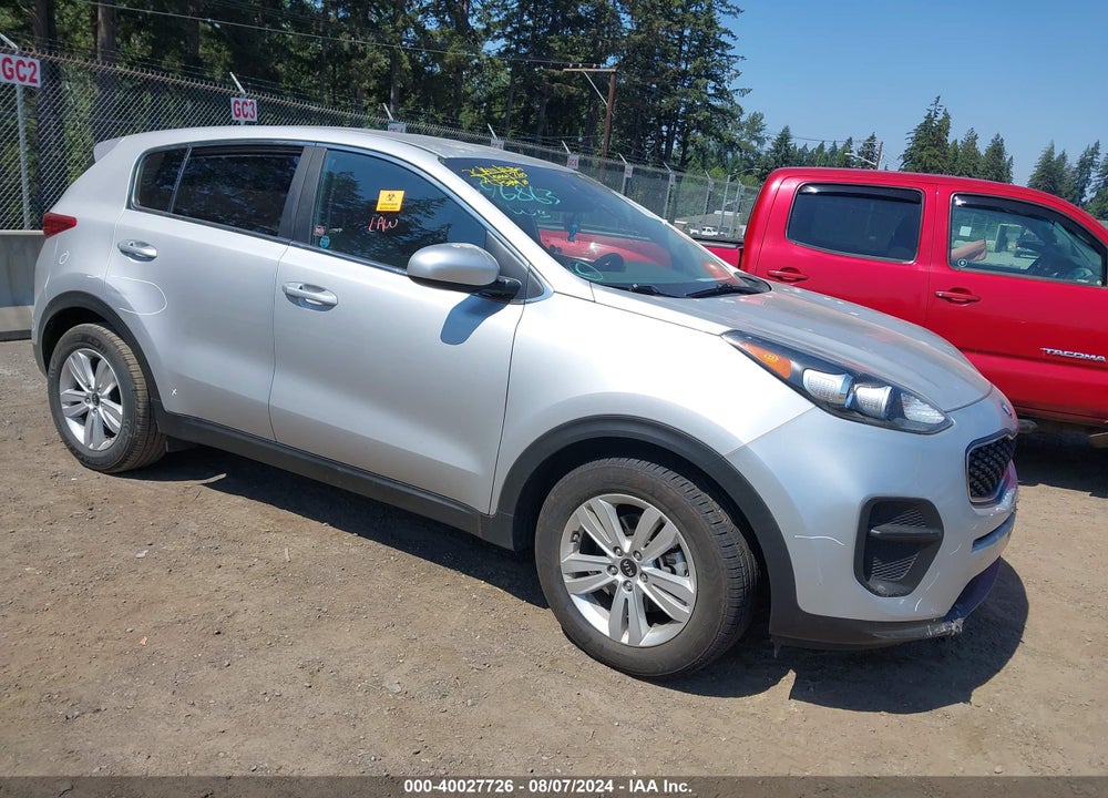 2018 KIA SPORTAGE LX VIN: KNDPM3AC6J7398692