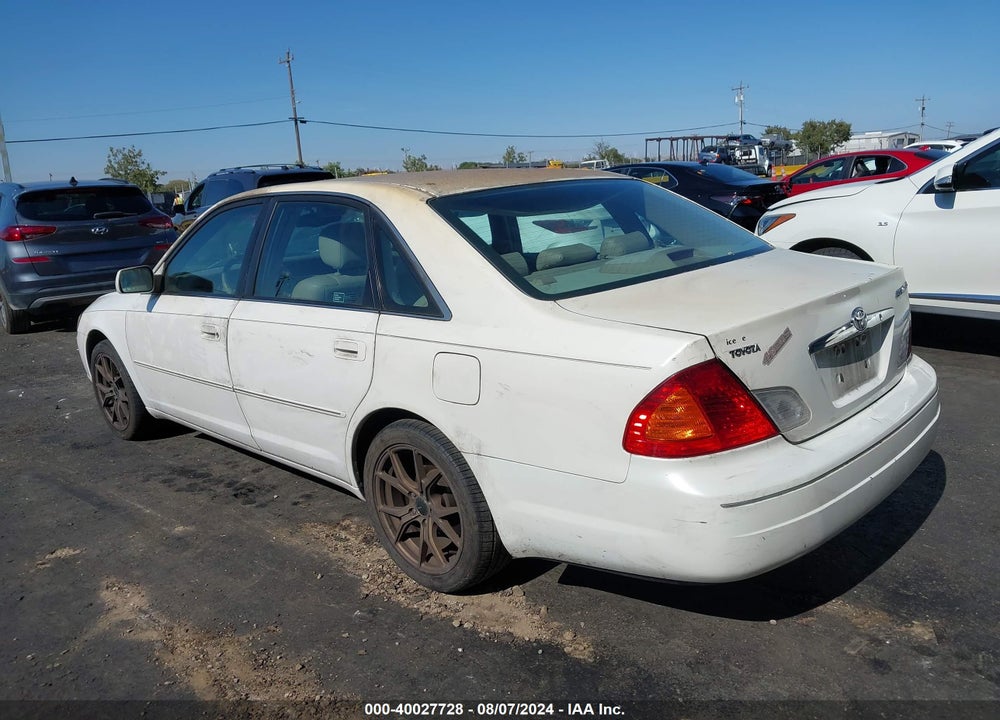 2001 TOYOTA AVALON XLS VIN: 4T1BF28B31U182534