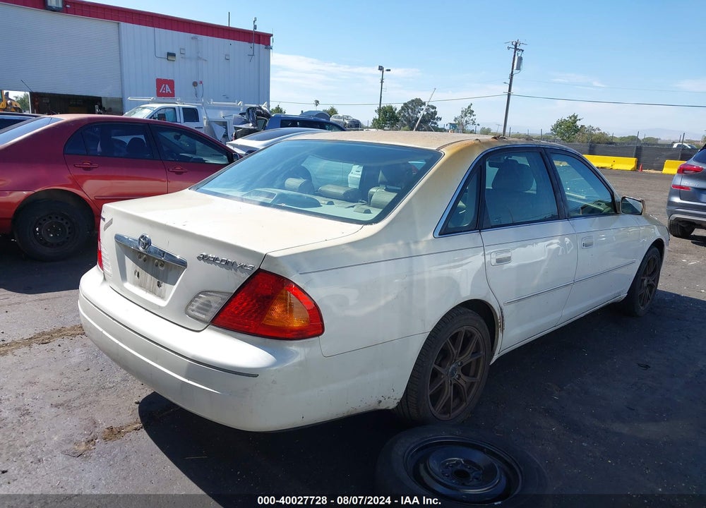 2001 TOYOTA AVALON XLS VIN: 4T1BF28B31U182534