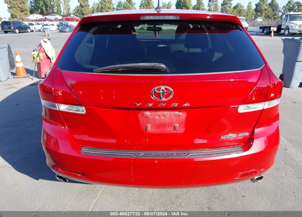 2012 TOYOTA VENZA LIMITED V6 VIN: 4T3BK3BB9CU071751