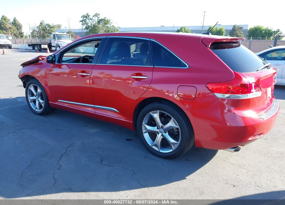 2012 TOYOTA VENZA LIMITED V6 VIN: 4T3BK3BB9CU071751