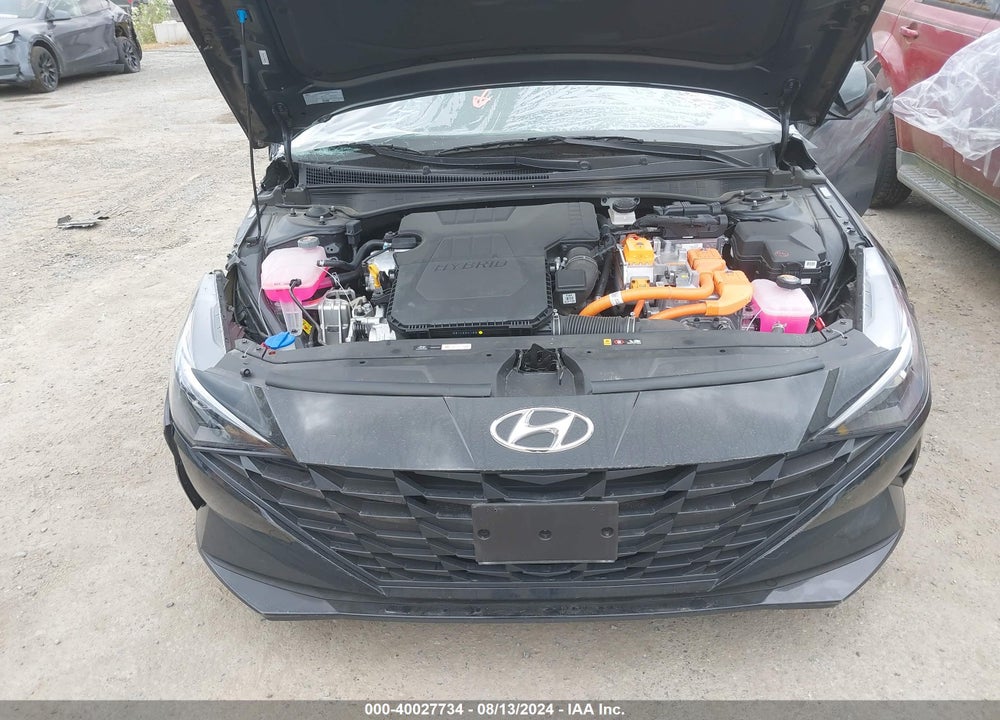 2023 HYUNDAI ELANTRA HYBRID BLUE VIN: KMHLM4AJ7PU082663