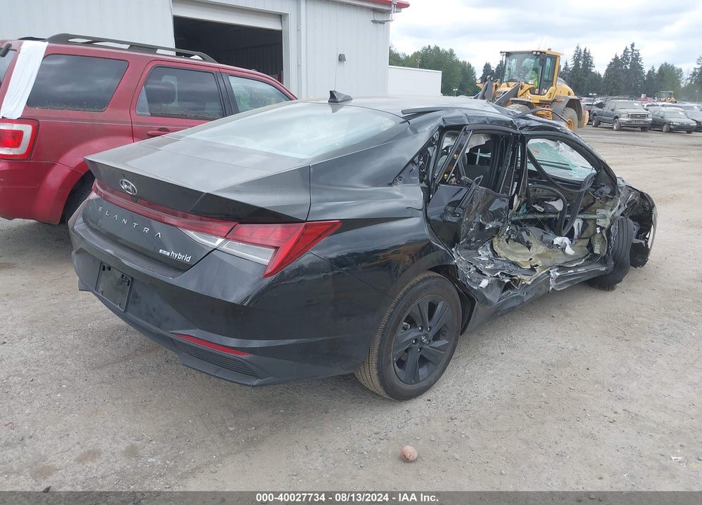 2023 HYUNDAI ELANTRA HYBRID BLUE VIN: KMHLM4AJ7PU082663