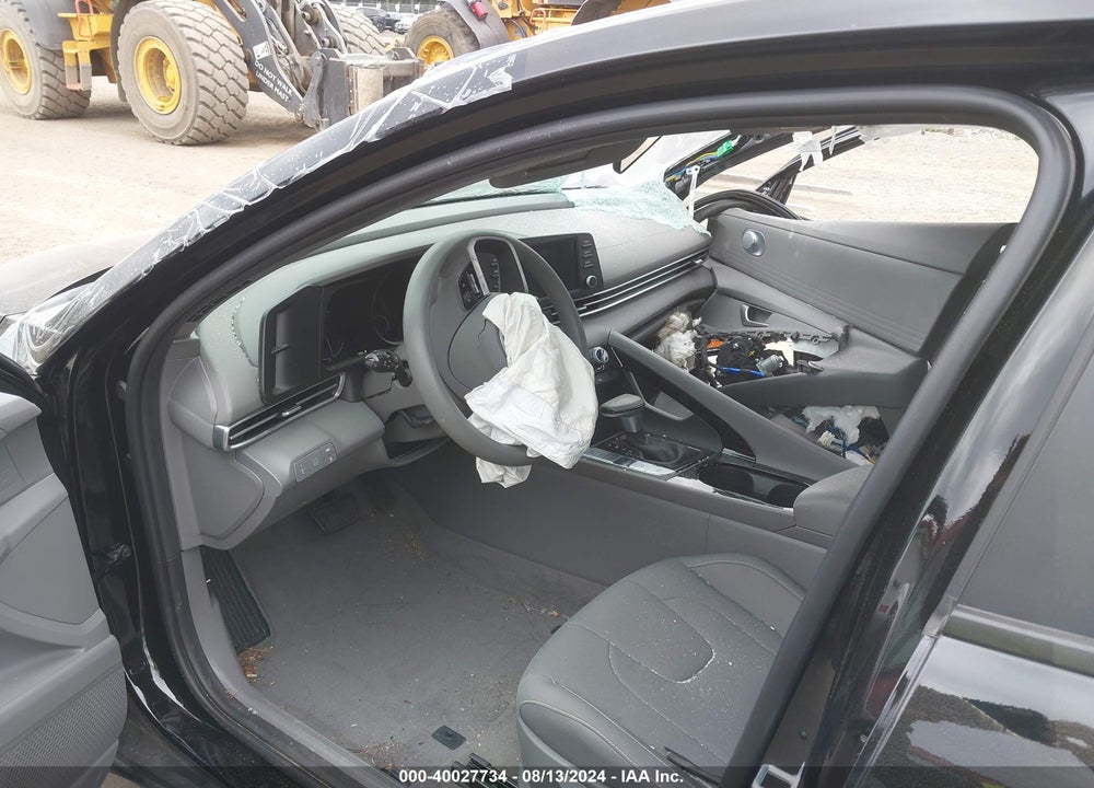 2023 HYUNDAI ELANTRA HYBRID BLUE VIN: KMHLM4AJ7PU082663