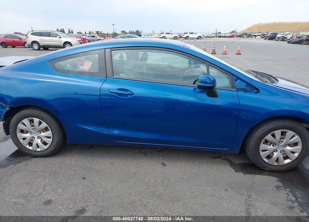 2012 HONDA CIVIC VIN: 2HGFG3B55CH534452