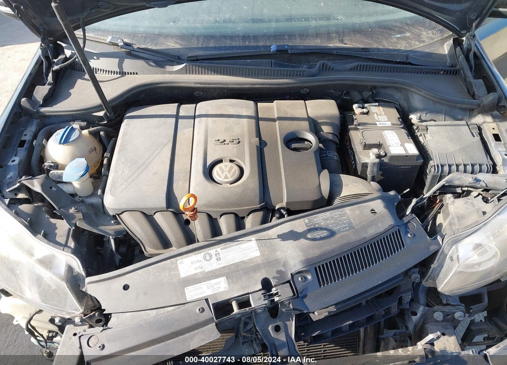 2011 VOLKSWAGEN GOLF 2.5L 2-DOOR VIN: WVWAB7AJ7BW257333