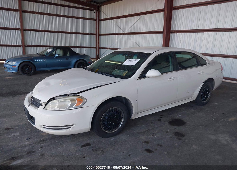 2009 CHEVROLET IMPALA LS VIN: 2G1WB57K991275482