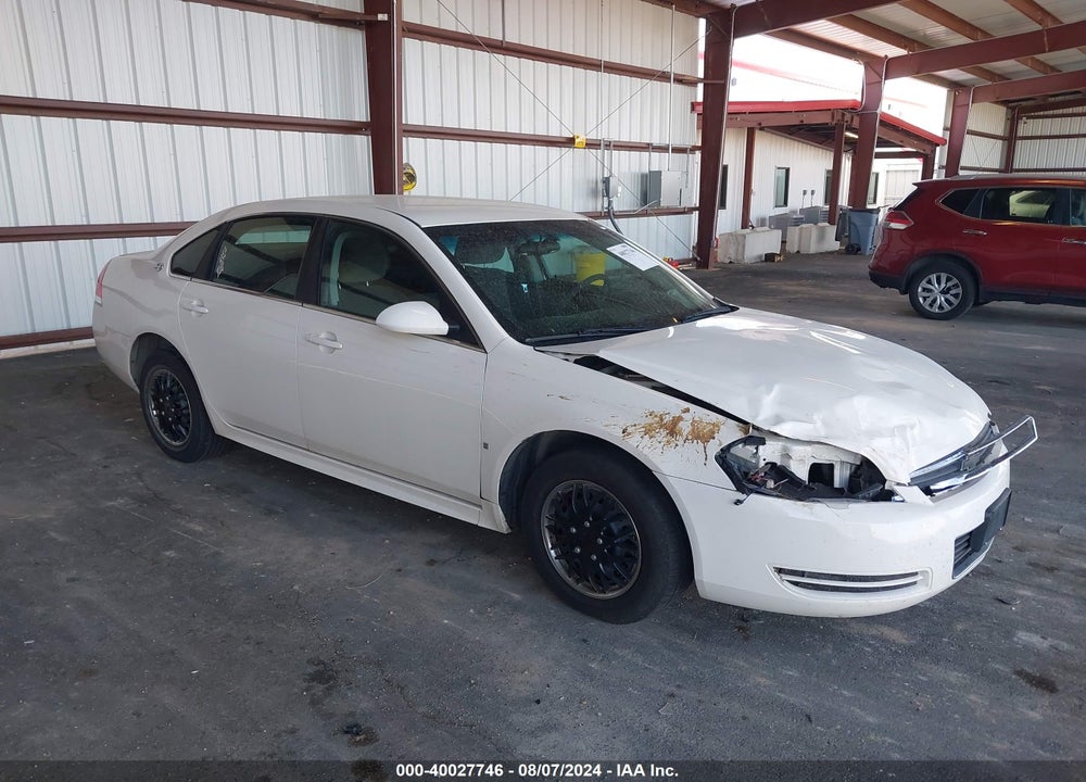2009 CHEVROLET IMPALA LS VIN: 2G1WB57K991275482