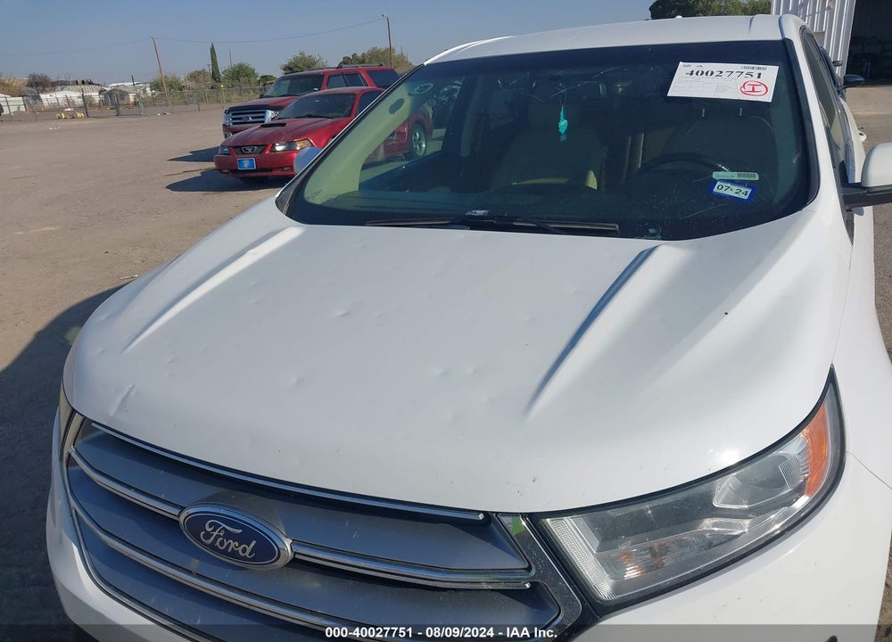 2017 FORD EDGE SEL VIN: 2FMPK4J91HBB44370