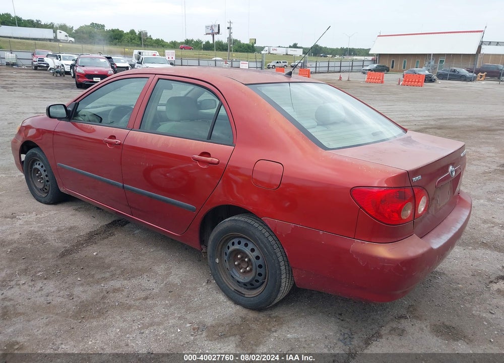 2005 TOYOTA COROLLA CE VIN: 2T1BR32E15C449189