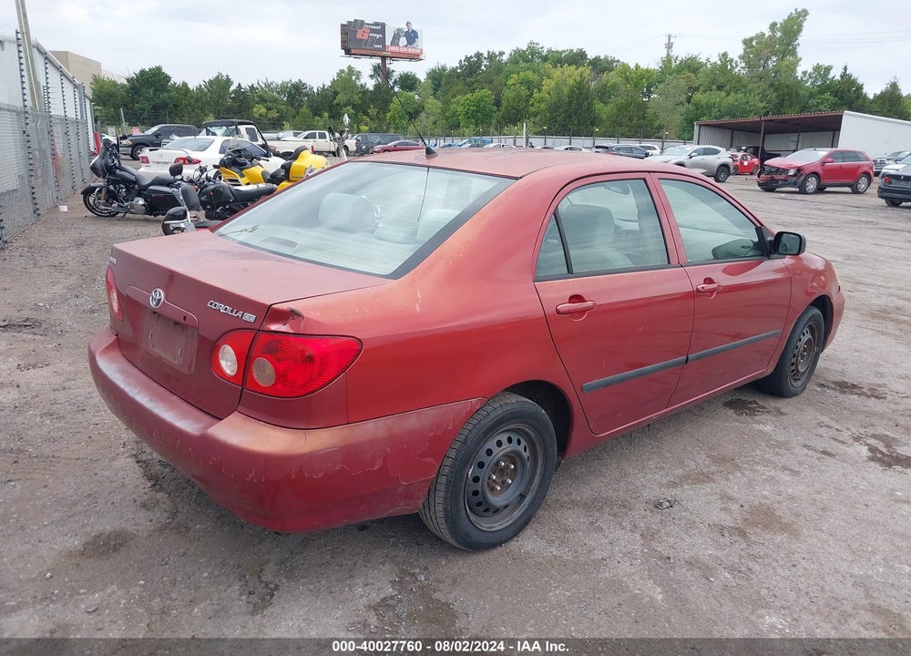 2005 TOYOTA COROLLA CE VIN: 2T1BR32E15C449189