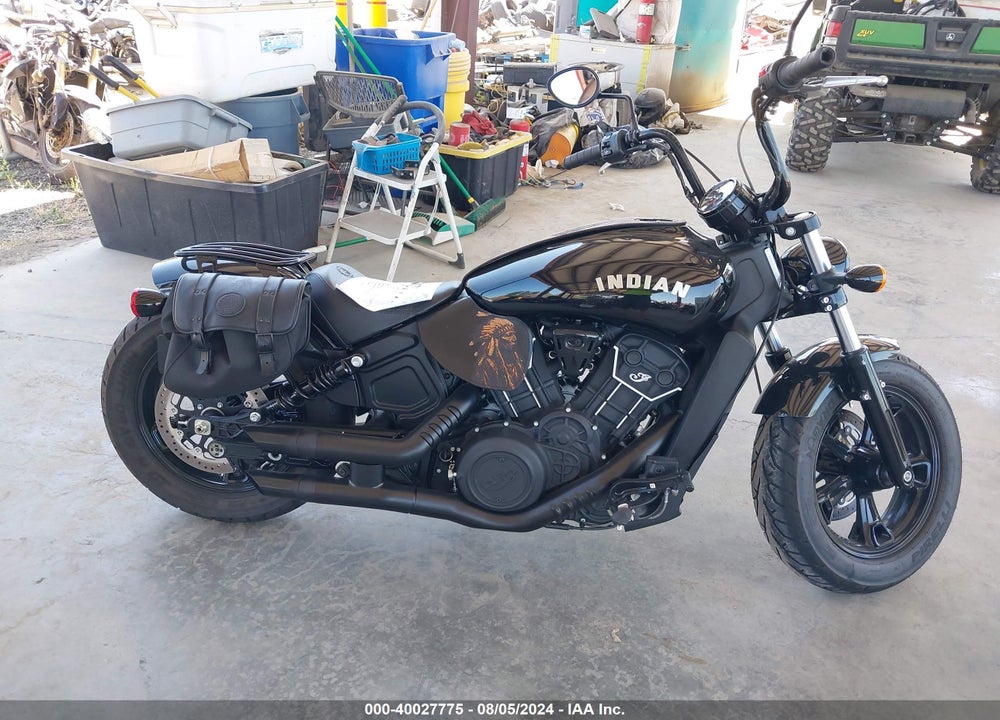 2024 INDIAN MOTORCYCLE CO. SCOUT BOBBER SIXTY VIN: 56KMTB117R3200584