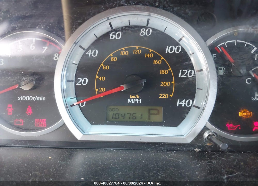 2008 SUZUKI RENO VIN: KL5JD66Z08K301147