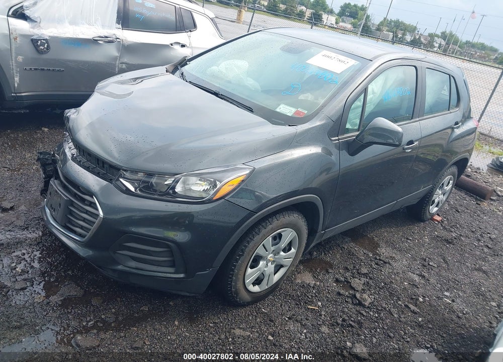 2019 CHEVROLET TRAX LS VIN: 3GNCJKSB4KL167348