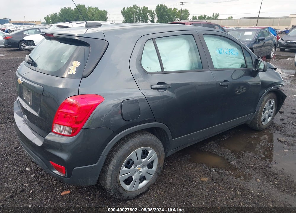2019 CHEVROLET TRAX LS VIN: 3GNCJKSB4KL167348
