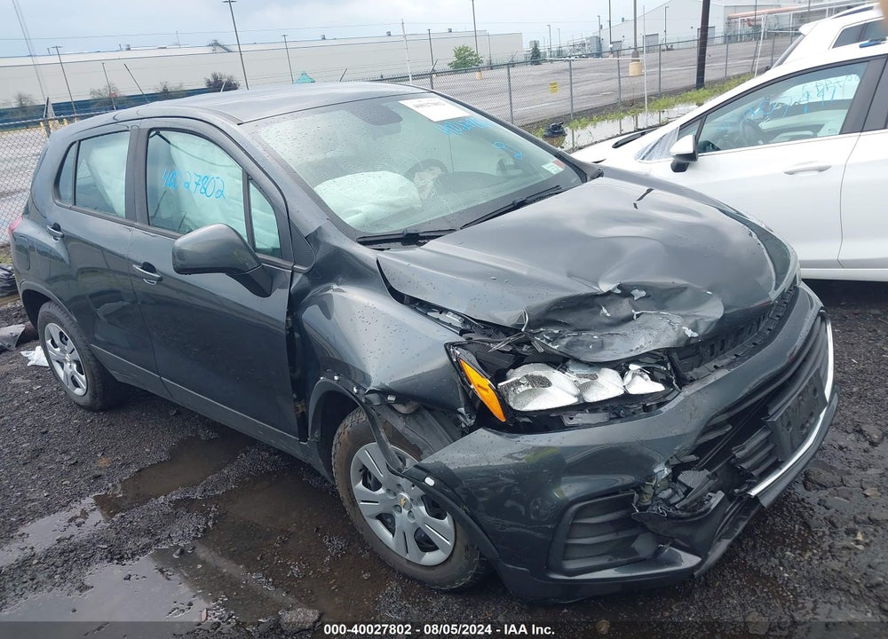 2019 CHEVROLET TRAX LS VIN: 3GNCJKSB4KL167348