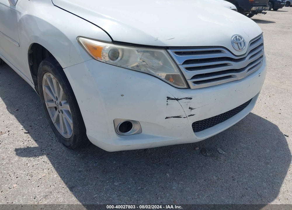 2009 TOYOTA VENZA VIN: 4T3ZE11AX9U016107