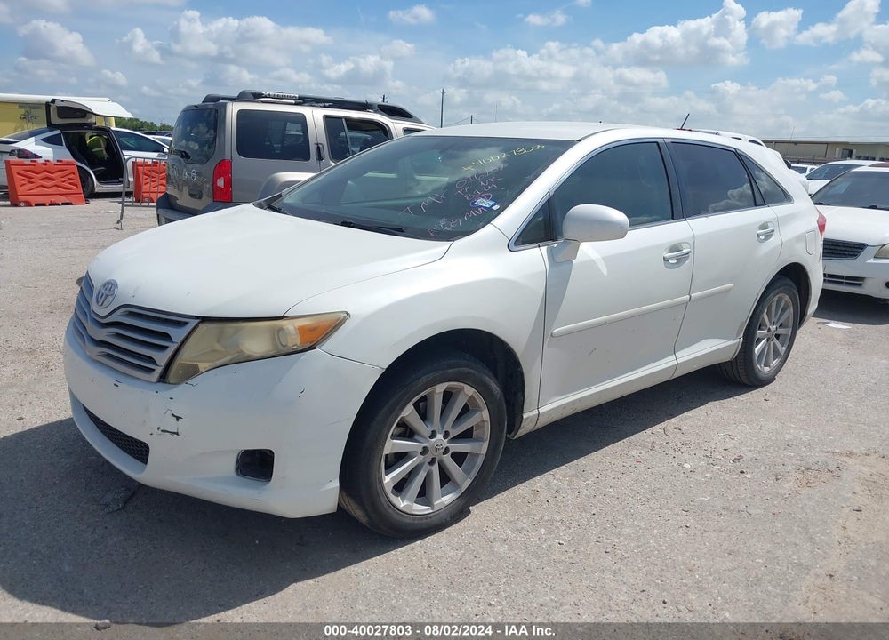 2009 TOYOTA VENZA VIN: 4T3ZE11AX9U016107