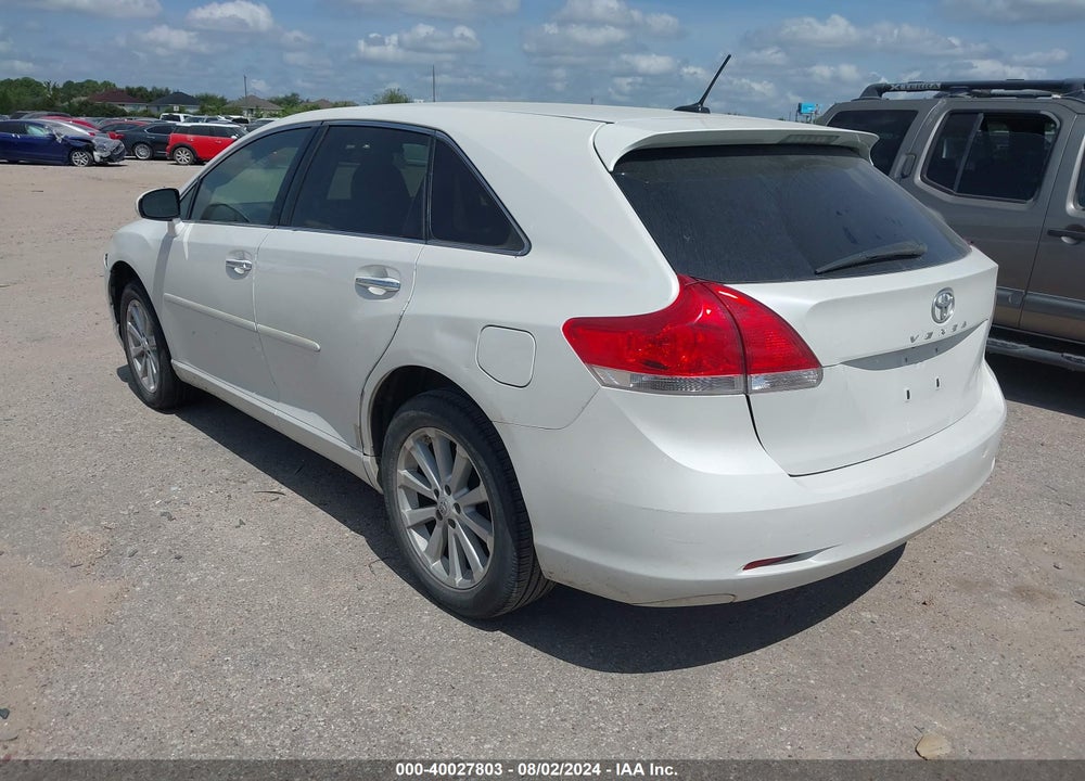 2009 TOYOTA VENZA VIN: 4T3ZE11AX9U016107