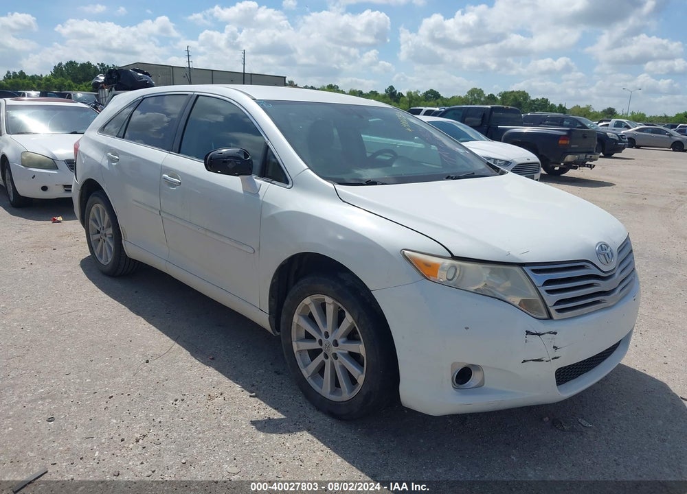 2009 TOYOTA VENZA VIN: 4T3ZE11AX9U016107