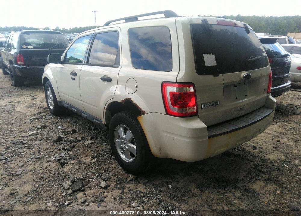 2010 FORD ESCAPE XLT VIN: 1FMCU9DG9AKB07773