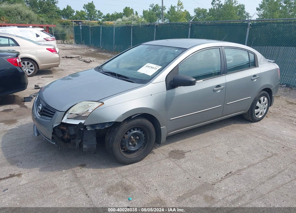 2010 NISSAN SENTRA 2.0 VIN: 3N1AB6AP0AL613983