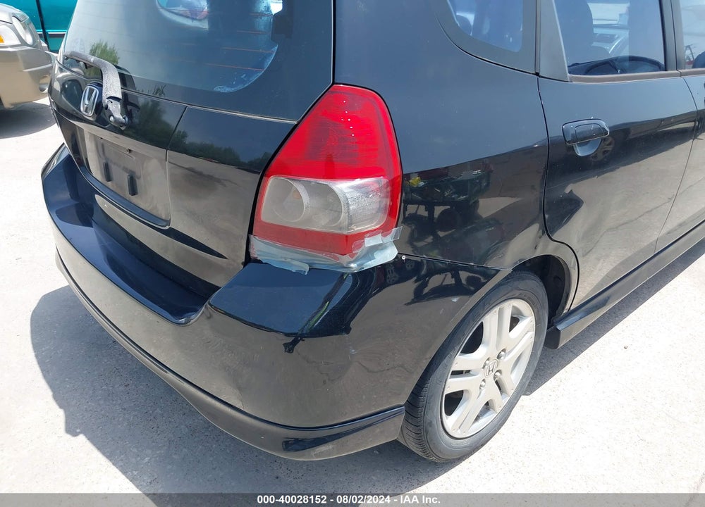 2008 HONDA FIT SPORT VIN: JHMGD38638S007939