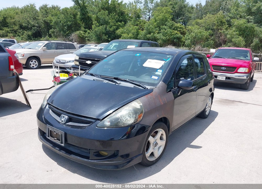 2008 HONDA FIT SPORT VIN: JHMGD38638S007939