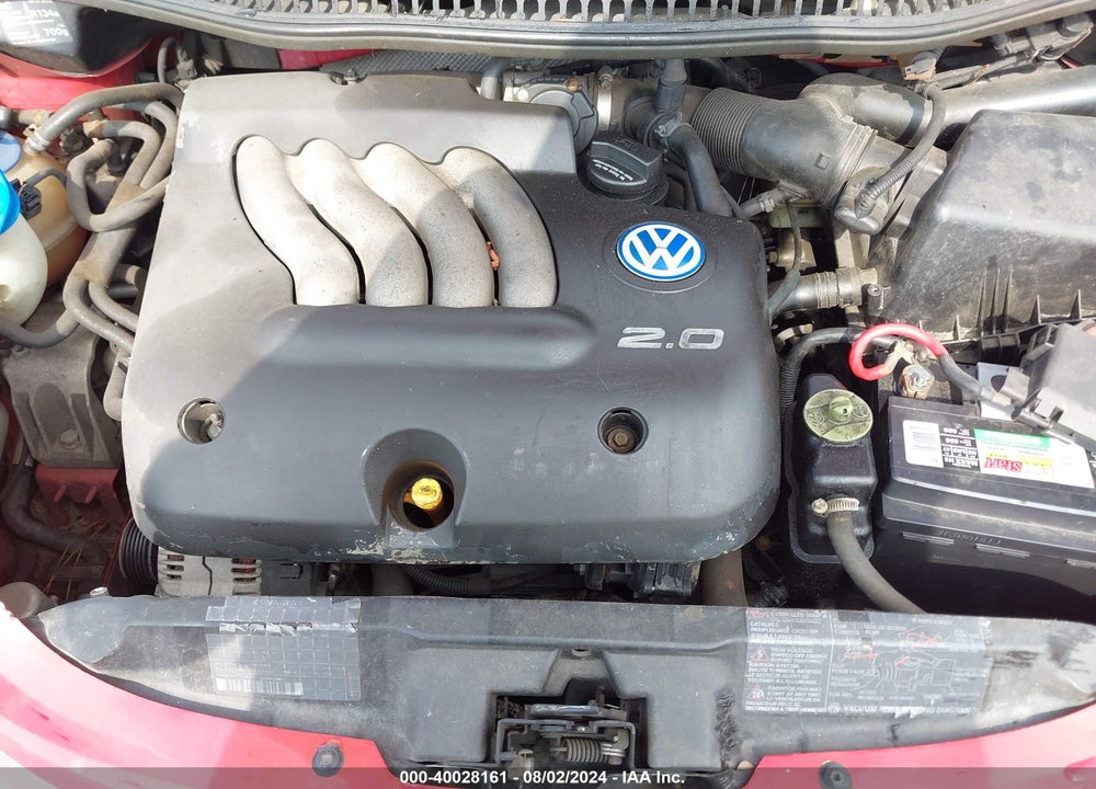 1998 VOLKSWAGEN NEW BEETLE VIN: 3VWBB61C1WM020937