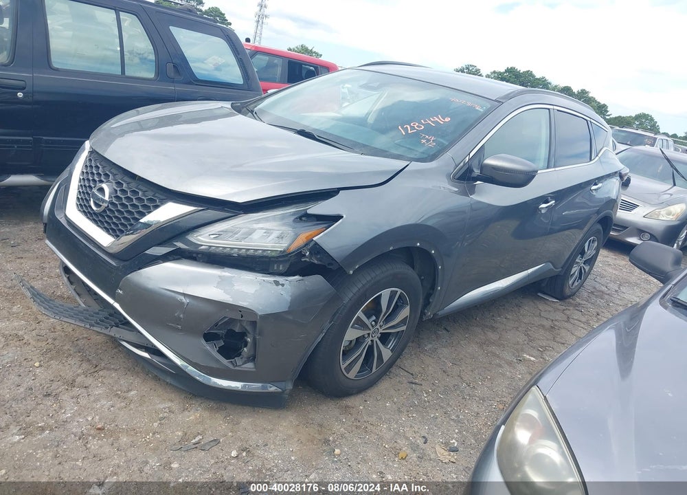 2021 NISSAN MURANO SV FWD VIN: 5N1AZ2BJ4MC128446