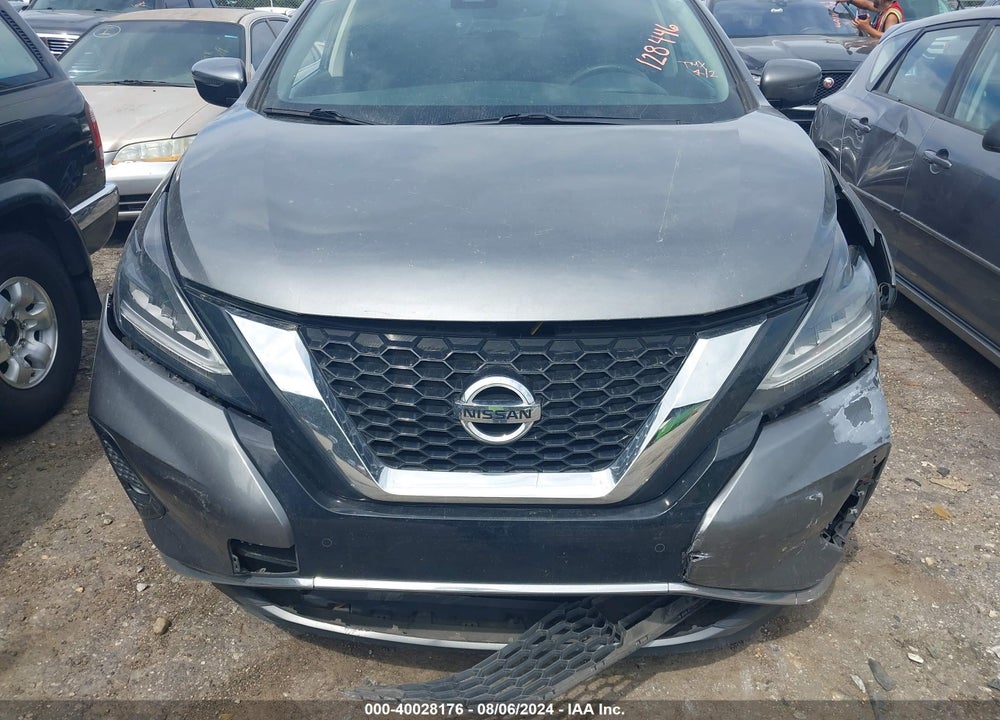 2021 NISSAN MURANO SV FWD VIN: 5N1AZ2BJ4MC128446