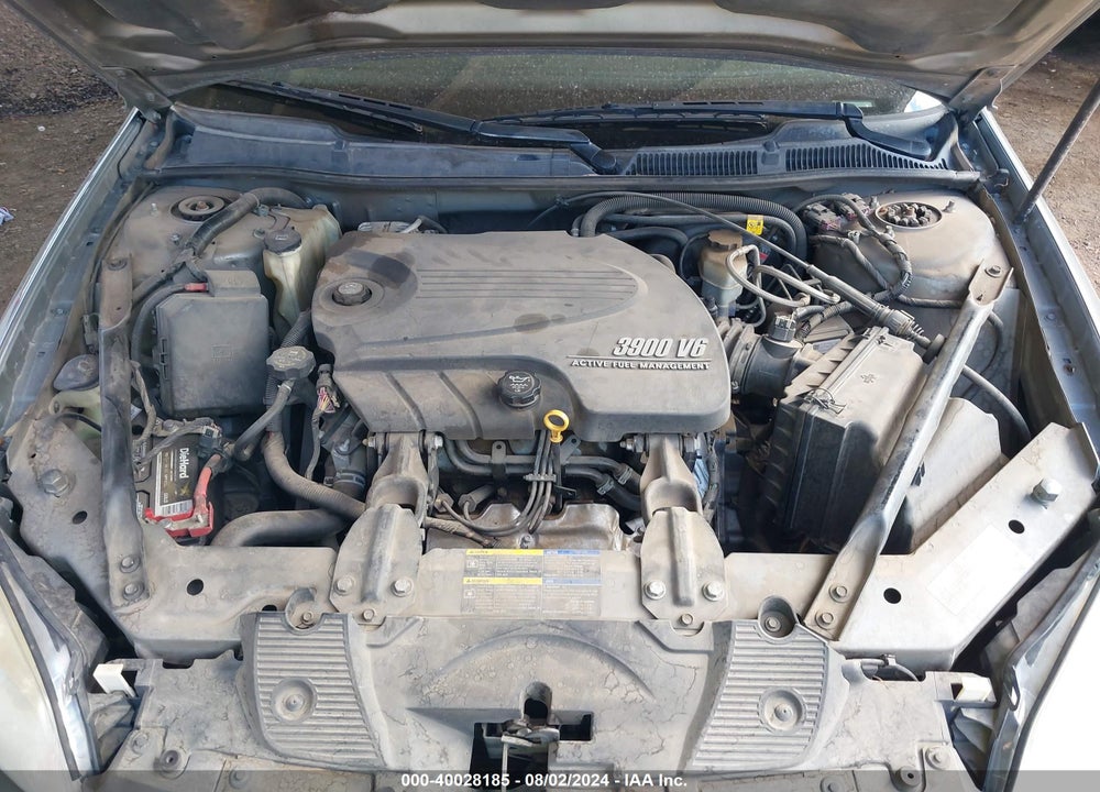 2008 CHEVROLET IMPALA LT VIN: 2G1WC583189197395