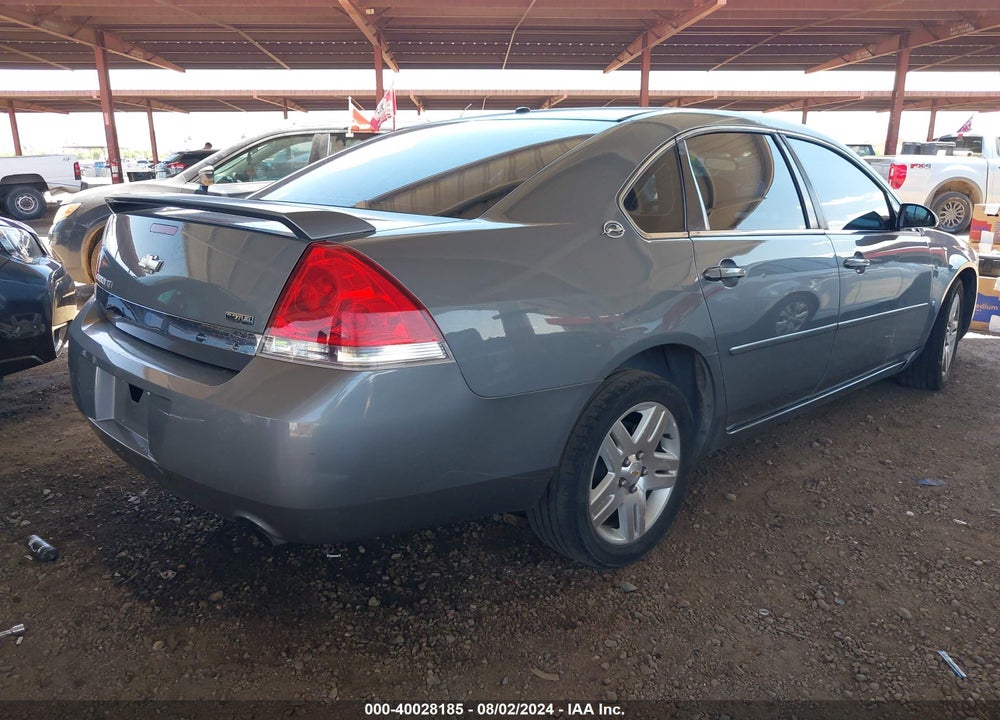 2008 CHEVROLET IMPALA LT VIN: 2G1WC583189197395