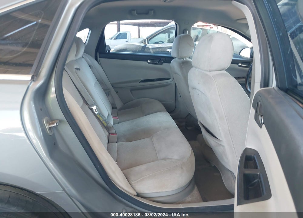 2008 CHEVROLET IMPALA LT VIN: 2G1WC583189197395