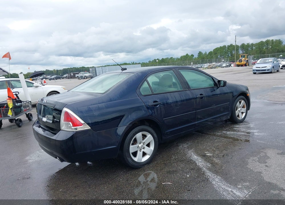 2009 FORD FUSION SE VIN: 3FAHP07149R107858